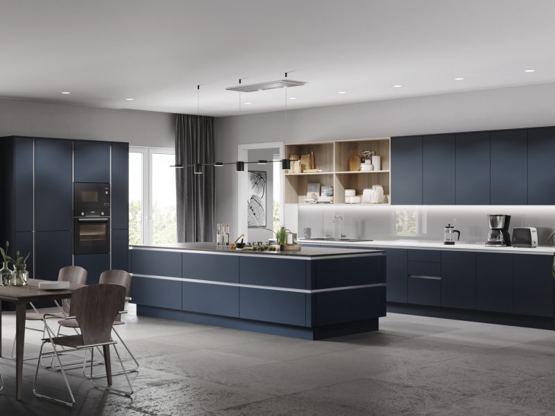 max matt indigo blue